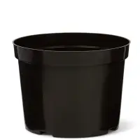 Горшок для рассады, 7.5 л, d=26 см, h=20 см, чёрный, Greengo