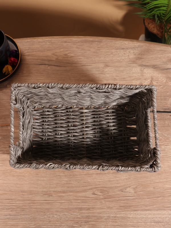 Корзина плетеная 29х17х12 см, пластик