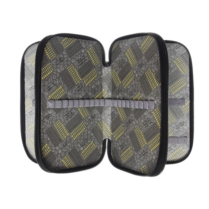 Пенал 3 секции, 125 х 205 х 55 мм, Calligrata 30П26/3 Пенал 3 секции, 125 х 205 х 55 мм, Calligrata 30П26/3 "Маска", ламинированный картон