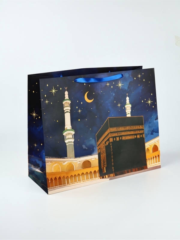 Пакет подарочный на Рамадан «Священный праздник», XL, 40 × 49 × 19 см Пакет подарочный на Рамадан «Священный праздник», XL, 40 × 49 × 19 см
