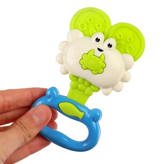 Погремушка «Радость малыша: Краб», с прорезывателем, цвет МИКС, Крошка Я Погремушка «Радость малыша: Краб», с прорезывателем, цвет МИКС, Крошка Я