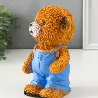 Копилка "Мишка в джинсах" коричневый, 19,5х13х11 см Копилка "Мишка в джинсах" коричневый, 19,5х13х11 см