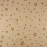 Бумага упаковочная крафтовая «Звёзды», 1 лист, 70 х 100 см
