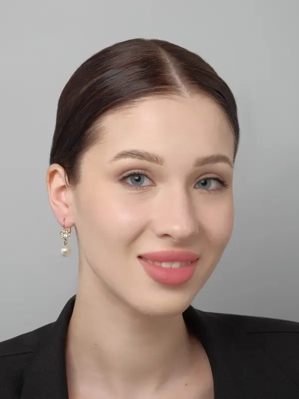 Серьги с жемчугом &laquo;Грация&raquo;, цветы с бусиной, цвет МИКС