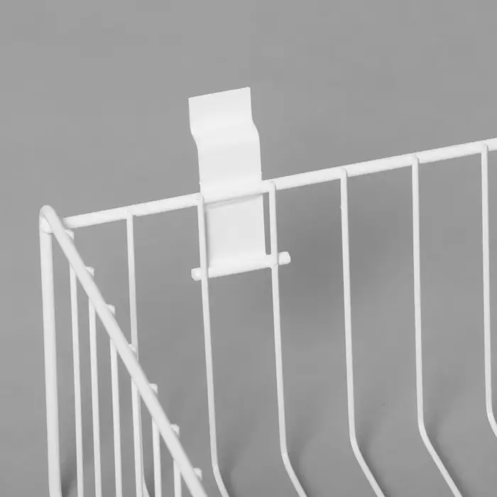 Полка-корзина для экономпанелей, 60&times;33&times;15 см, белая