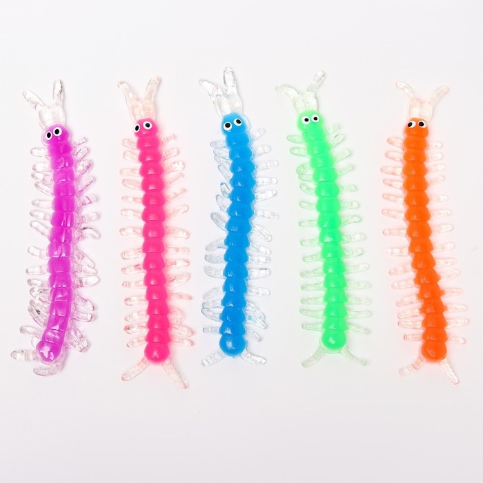 Антистресс сквиш мялка «Многоножки» , в шоубоксе