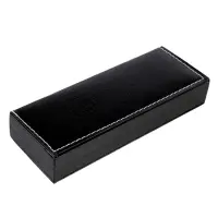 Ручка подарочная Calligrata &laquo;Классика&raquo;, шариковая, в футляре кожзам, корпус чёрный с серебристым