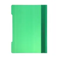 Папка - скоросшиватель Calligrata, А4, 160 мкм, зелёная, прозрачный верх
