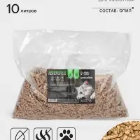 Наполнитель древесный Groomroom, 10 л