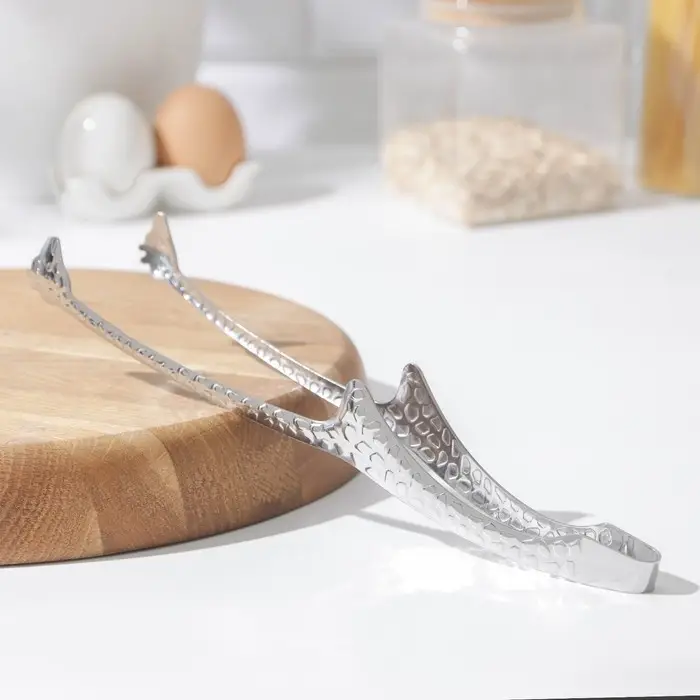 Щипцы кухонные «Жираф», нержавеющая сталь Щипцы кухонные «Жираф», нержавеющая сталь