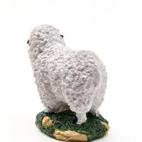 Фигурка декоративная &laquo;Барашек на полянке&raquo;, 6.5&times;4&times;6 см, полистоун