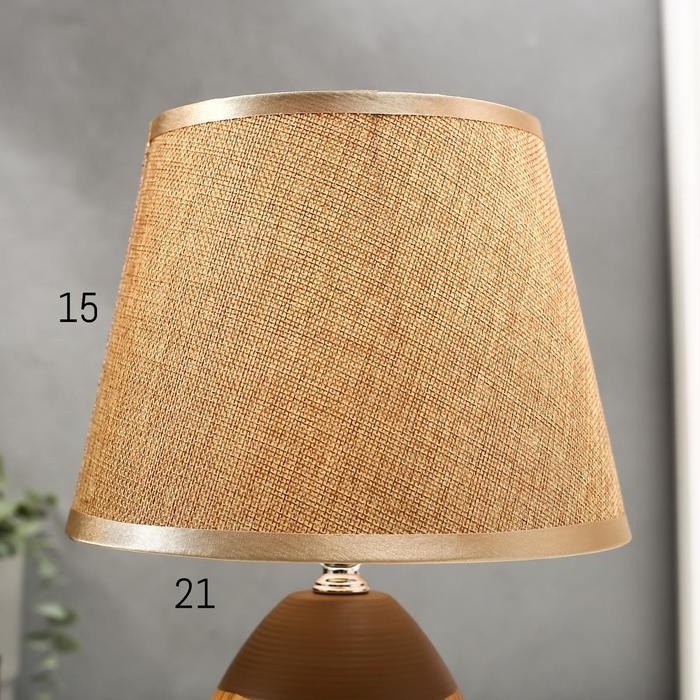 Лампа настольная 16305/1BR E14 40 Вт светлое дерево 20×20×31 см Лампа настольная 16305/1BR E14 40 Вт светлое дерево 20×20×31 см