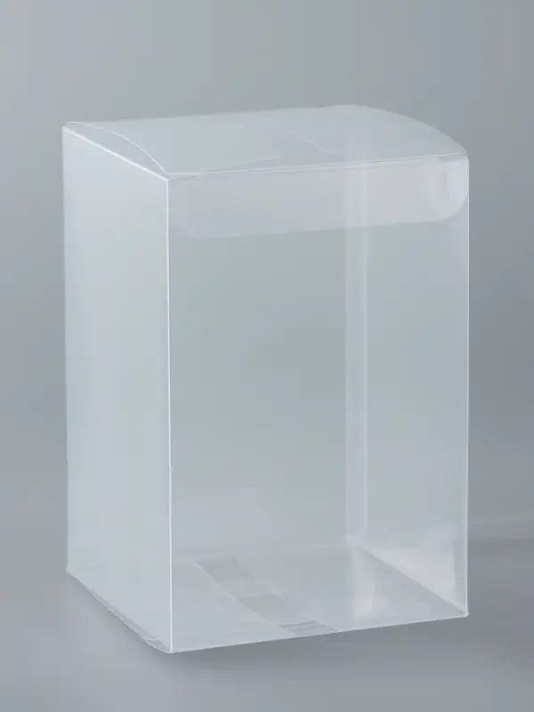 Складная прозрачная коробка из PVC, для упаковки подарков, 8&times;8&times;12 см