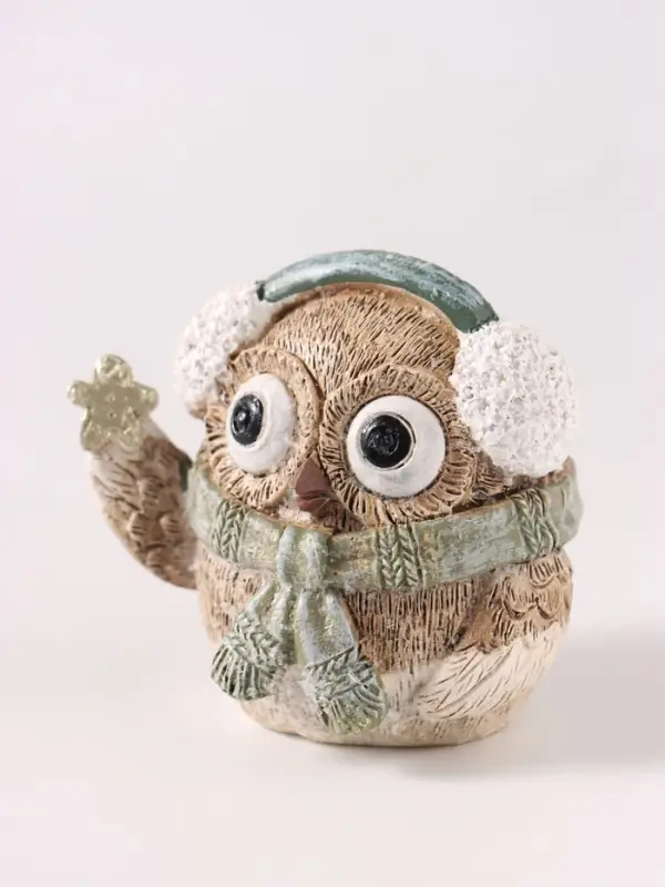 Фигурка &laquo;Филин в наушниках&raquo;, 7 см, полистоун