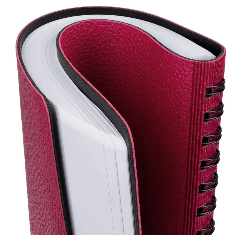 Ежедневник Strep Front на заказ, недатированный, малиновый Ежедневник Strep Front на заказ, недатированный, малиновый