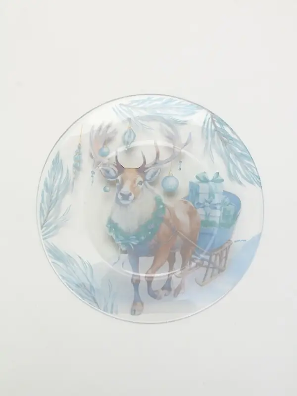 Тарелка новогодняя &laquo;Новый год&raquo;, 19.6 см