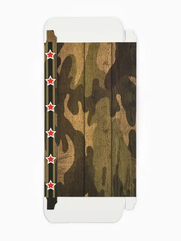 Коробка для шоколада, кондитерская упаковка, &laquo;23 Февраля&raquo;, 17&times;8.5&times;1.5 см