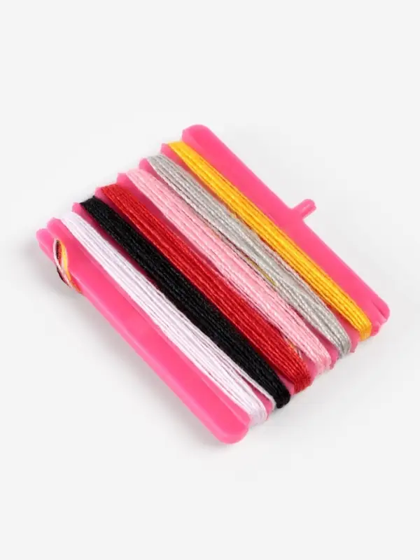 Швейный набор дорожный, 20 предметов, в складной пластиковой коробке, 7&times;6.5&times;2 см, МИКС