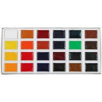 Краски акварельные Сонет 24цв кюветы 3541139