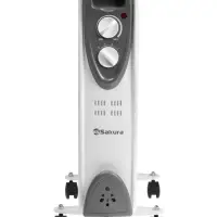Обогреватель масляный Sakura SA-0329WG, 2000 Вт, до 20 м&sup2;, 9 секций, механический, 3 режима
