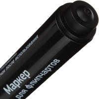 Маркер для флипчартов по бумаге Attache черный 2-3 мм круглый нак