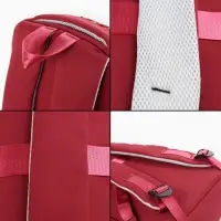 Рюкзак школьный &laquo;Котик&raquo;, 3 кармана, 2 отделения, 29&times;14&times;44 см, бордовый