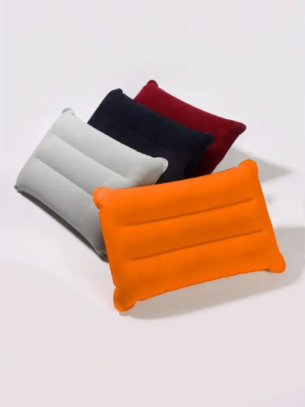 Подушка надувная, дорожная, 42&times;30 см, МИКС