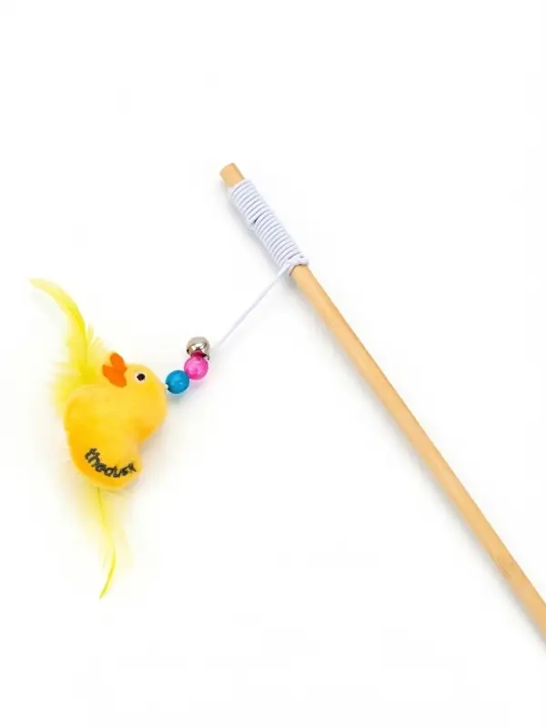 Дразнилка-удочка &laquo;Утенок&raquo;, цвет МИКС