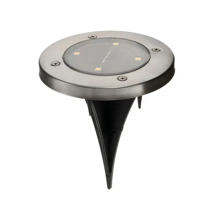 Садовый светильник на солнечной батарее, 4 LED, свечение белое Садовый светильник на солнечной батарее, 4 LED, свечение белое