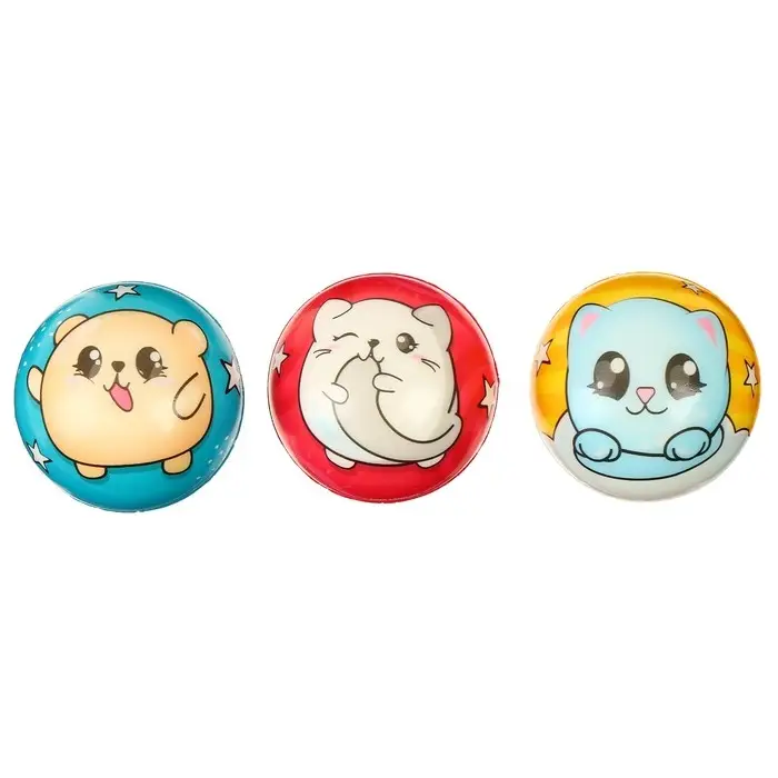 Мяч детский мягкий «Малыши», 6.3 см, в шоубоксе Мяч детский мягкий «Малыши», 6.3 см, в шоубоксе