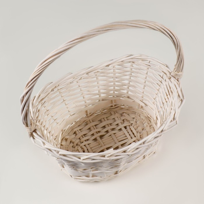 Набор корзин плетеных, ива 48×36×h=21/17(50), 41×30×h=19,5/16(45), 34×24×h=18/15(40), 3шт