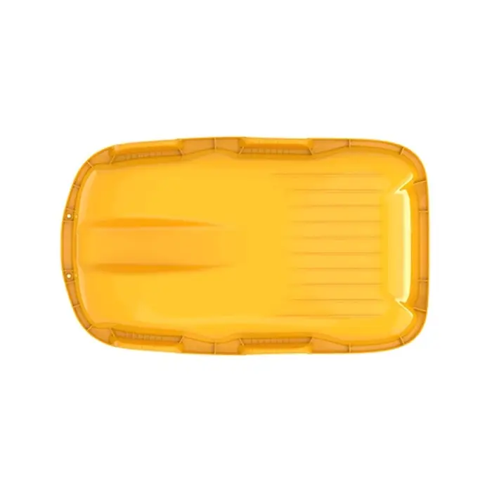 Санки с мягкой сидушкой «Комета», желтые 74×43см Санки с мягкой сидушкой «Комета», желтые 74×43см