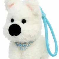 Мягкая игрушка "Милый пёсик" на подвесе МИКС, 13 см