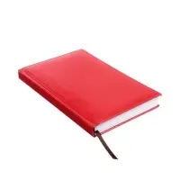 Ежедневник недатир А5 160л Небраска красный