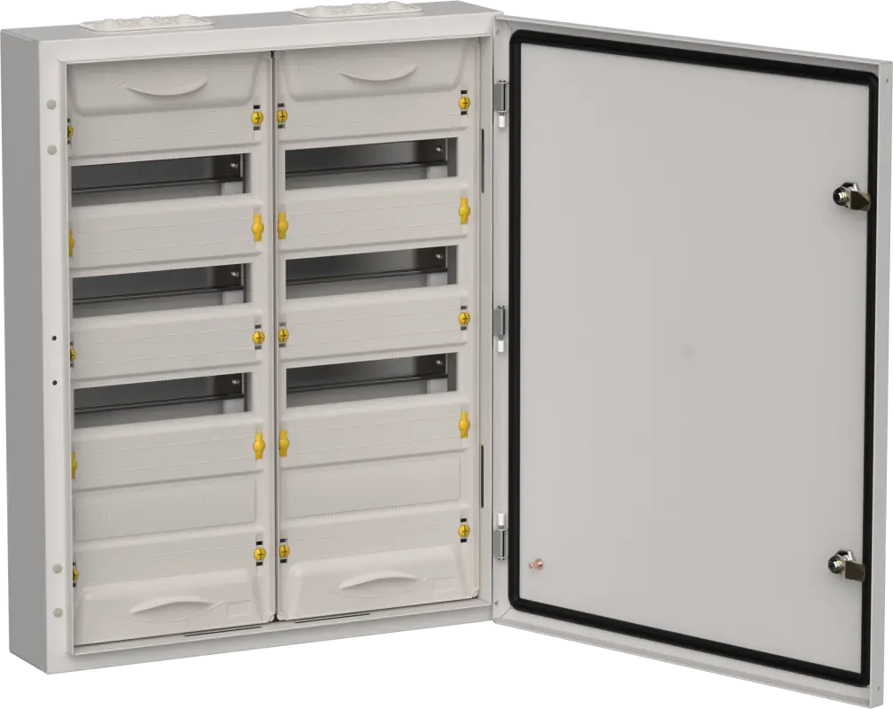 TITAN 5 Корпус металлический ЩРн-96 (2х48) 710х570х140 IP54 сер
