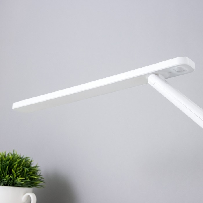 Настольная лампа сенсорная LED 10Вт АКБ USB белый 17х25,5х29 см Настольная лампа сенсорная LED 10Вт АКБ USB белый 17х25,5х29 см