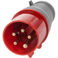 Вилка для розетки эл. каб. IEK&nbsp; 32А 3P+PE+N 380В IP44 ССИ-025 PSR02-032-5