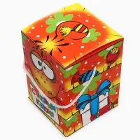 Подарочная новогодняя коробка &laquo;Смекубик Змейка&raquo;, упаковка, 12&times;12&times;15.5 см