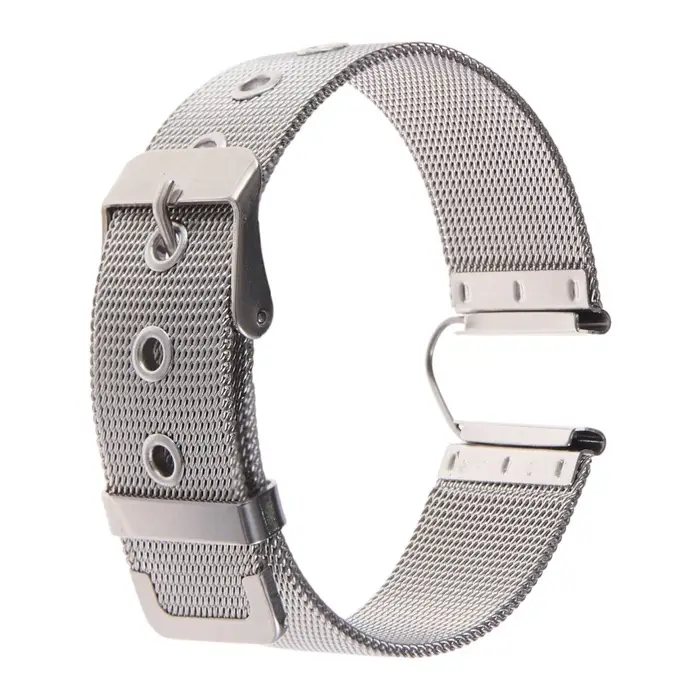 Ремешок для часов &laquo;Соломон&raquo;, 18 мм, металл, длина 20 см, серебристый