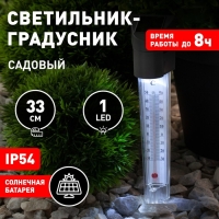 Светильник садовый Эра на солнечной батарее LED, IP54