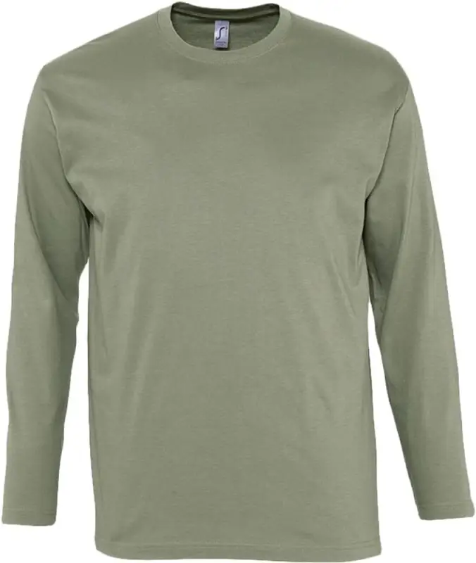 Футболка мужская с длинным рукавом Monarch 150 хаки, размер S