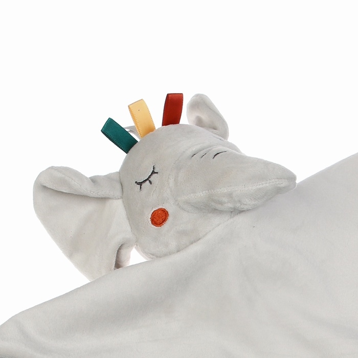 Комфортер - игрушка «Слоник Эли», погремушка, прорезыватель, цвет серый, Крошка Я Комфортер - игрушка «Слоник Эли», погремушка, прорезыватель, цвет серый, Крошка Я