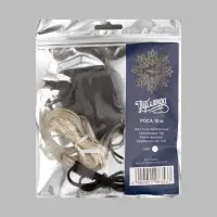 Гирлянда &laquo;Нить&raquo; 10 м, роса, IP20, серебристая нить, 100 LED, свечение белое, 12 В