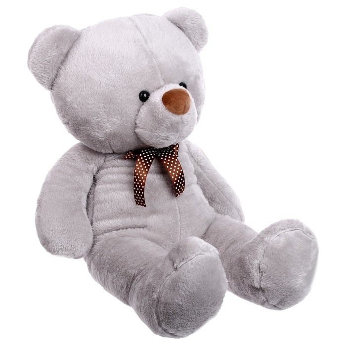 Мягкая игрушка «Мишка», цвет серый, 65 см Мягкая игрушка «Мишка», цвет серый, 65 см