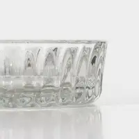 Сахарница стеклянная ZARRIN, 300 мл, d=13 см, h=11 см