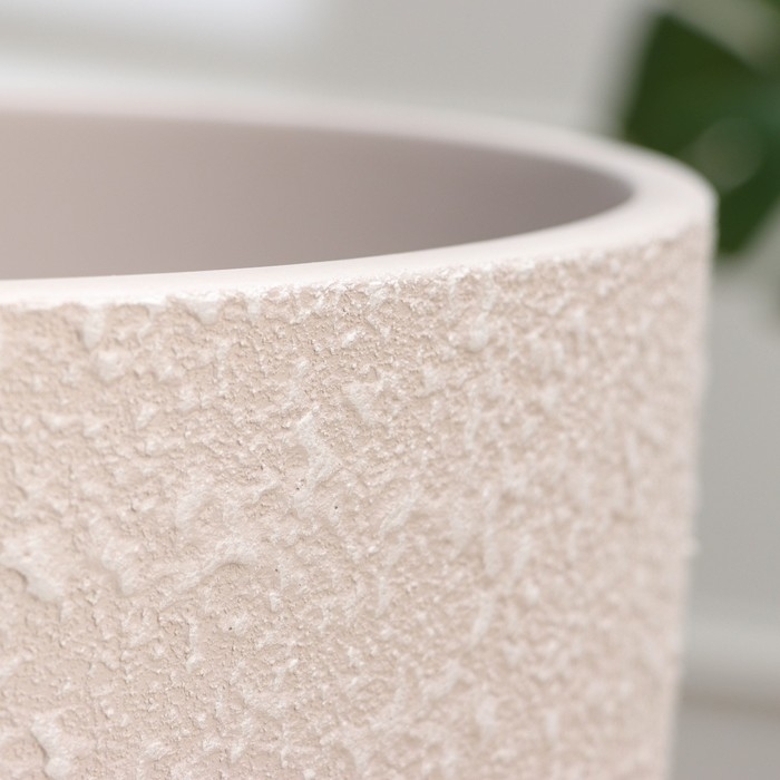 Горшок цветочный Горшок цветочный "Саванна белый бутон №7", 13 л