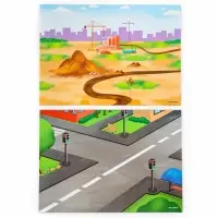Настольная магнитная игра для малышей &laquo;&lrm;Машинки&raquo;, 28&times;20 см