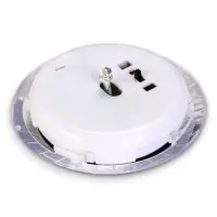 Садовый светильник для водоемов 28 х 28 х 9 см на солнечной бат-е "Лотос" лиловый N009