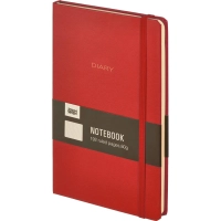 Ежедневник недатированный красный, А5 136 л., Diary, ATTACHE