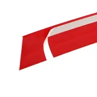 Ценникодержатель полочный самоклеящийся, DBR=39, 1000 мм, красный